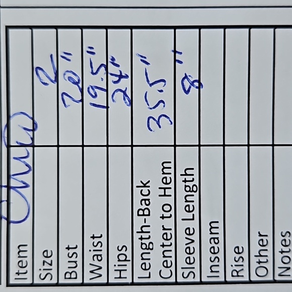 Chico's blue/white fancy print short sleeve casual dress-2 - Picture 8 of 8